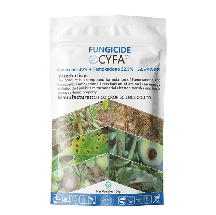 CYFA Cymoxanil 30%+Famoxadone 22.5% 52.5% WDG Fungicide