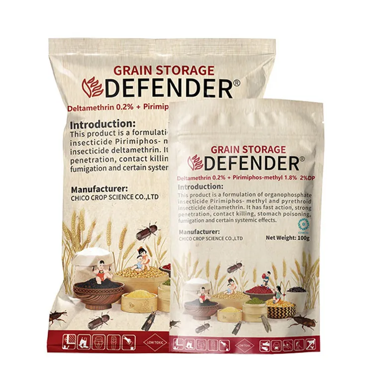 DEFENDER Deltamethrin 0.2%+Pirimiphos: methyl 1.8% 2% DP Insecticide