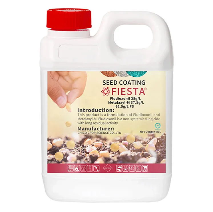 FIESTA Fludioxonil 25g/L+Metalaxyl: M 37.5g/L FS Seed treatment/ Fungicide