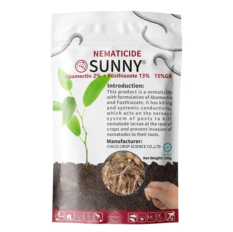 SUNNY Abamectin 2%+Fosthiazate 13% 15%GR Insecticide