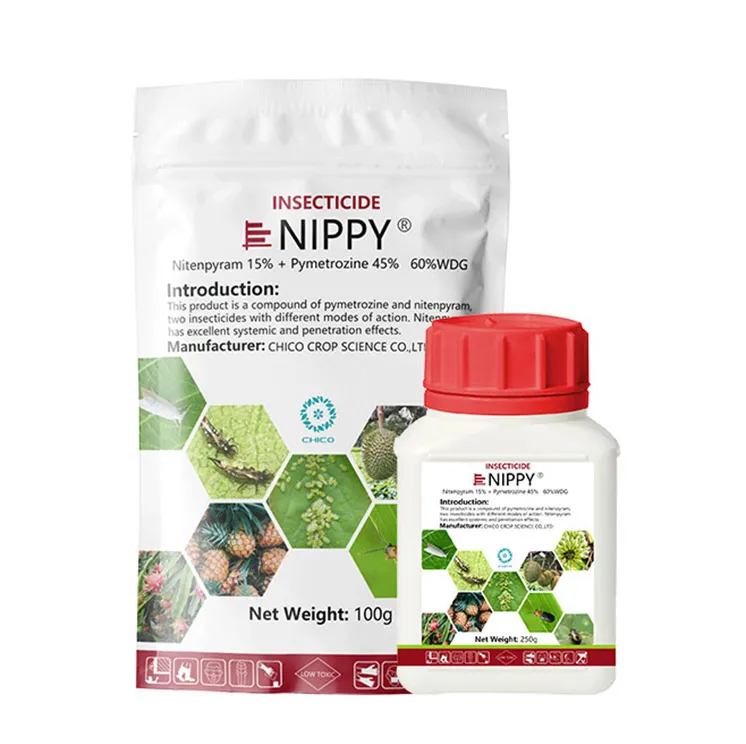 NIPPY Nitenpyram 20%+Pymetrozine 60% 80%WP Insecticide