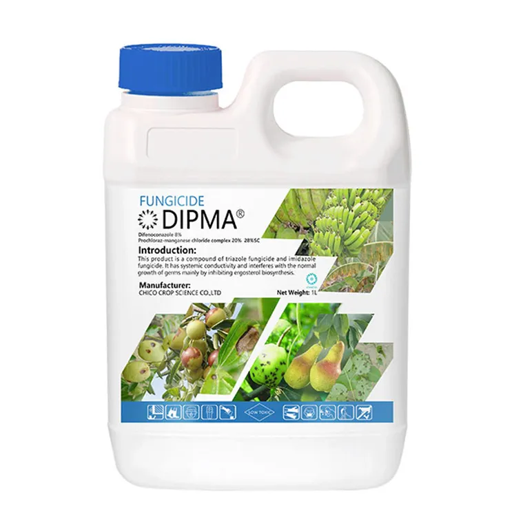 DIPMA Difenoconazole 8%+Prochloraz: manganese Chloride Complex 20% 28% SC Fungicide