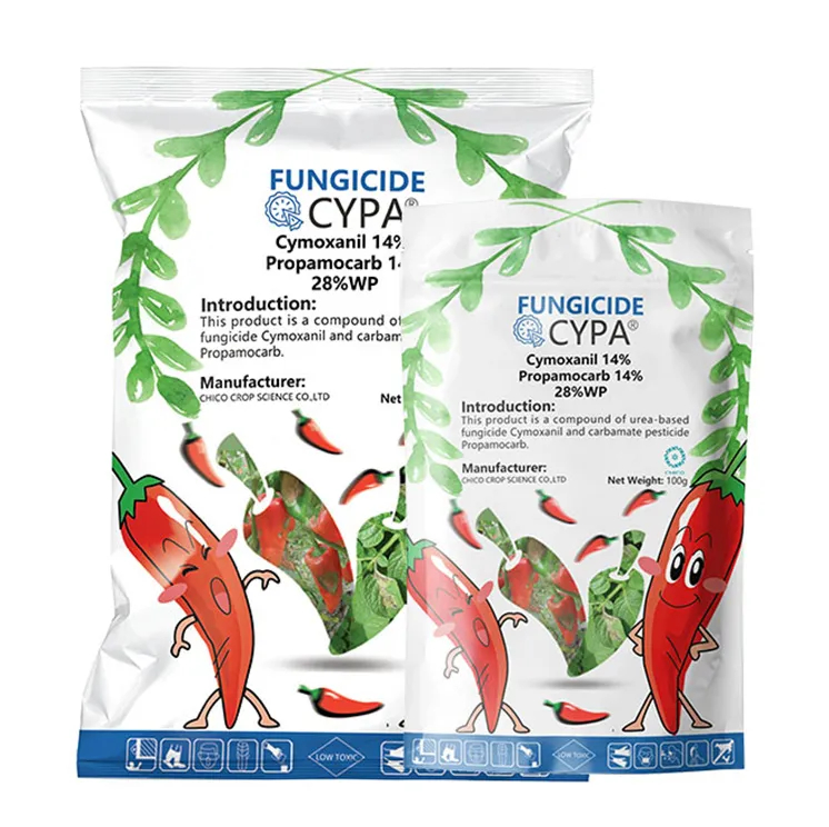 CYPA Cymoxanil 14%+Propamocarb 14% 28% WP Fungicide