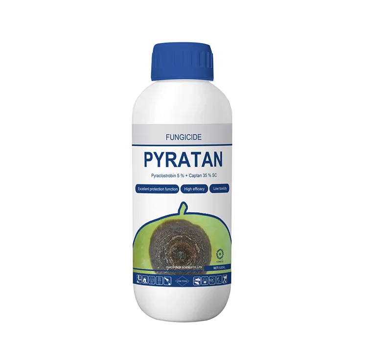 PYRATAN Captan 35%+ Pyraclostrobin 5% SC Fungicide