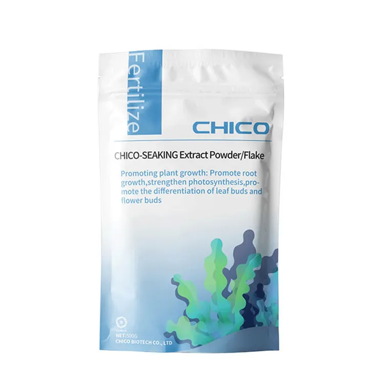 CHICO SEAKING Seaweed Extract Powder/Flake Organic Fertilizer